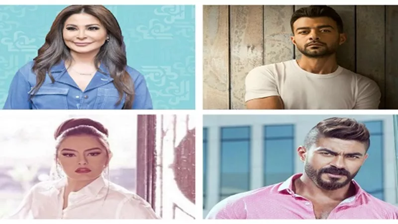آخرهم هيثم شاكر.. نجوم الفن يحاربون 