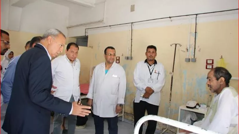 احاله مدير مستشفى الصدر بقنا للتحقيق لتدنى مستوى النظافه