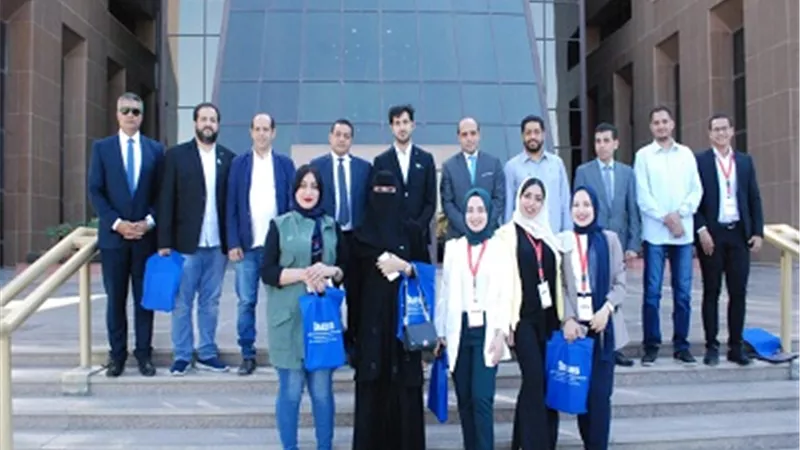 وفداً صحفياً سعودياً يزور مدينة الإنتاج الإعلامى