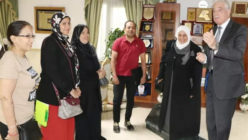 فودة استقبل وفد لجنة المتابعة الميدانية بوزارة السياحة
