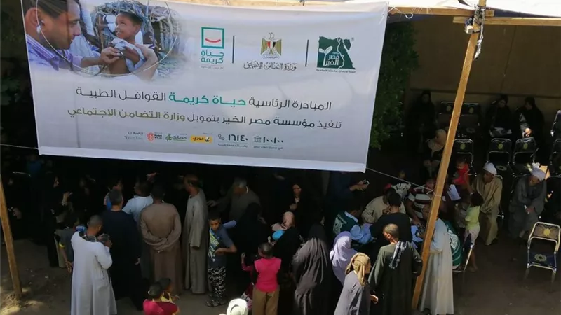 سوهاج تنظم 4 قوافل طبية مجانية ضمن مبادرة 
