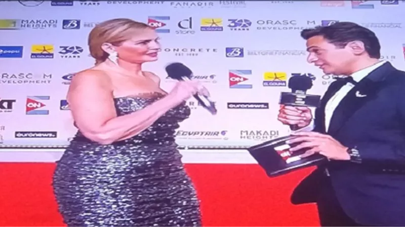 يسرا: مهرجان الجونة ينضج بشكل كبير وفخورة بـ مينا مسعود
