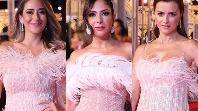 3 نجمات بإطلالة واحدة في حفل افتتاح مهرجان الجونة (صور)