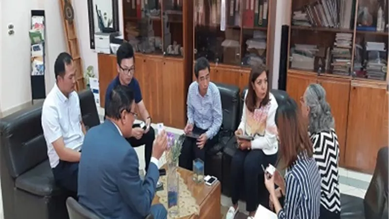 ألسن عين شمس تبحث التعاون المشترك مع شركة صينية كبرى