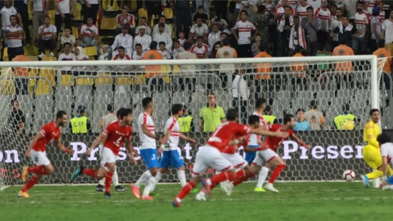 أجاى يسجل الهدف الثالث فى مرمى الزمالك