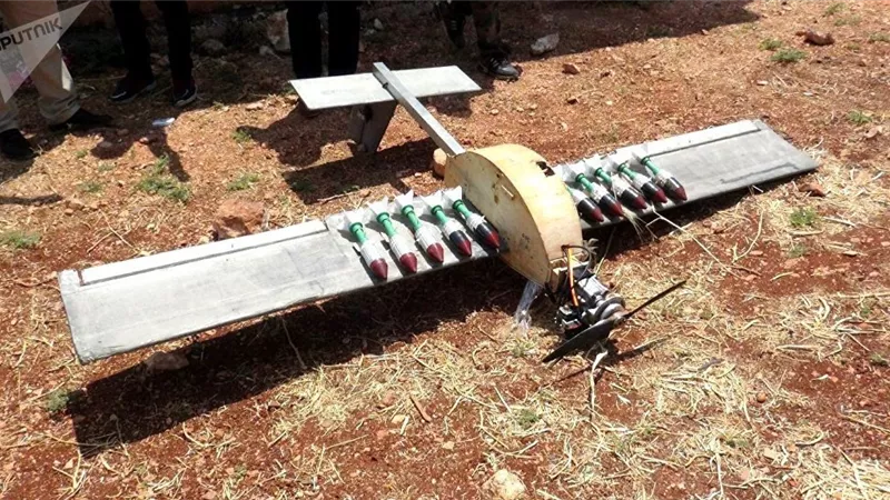 الجيش السورى يسقط طائرة مسيرة مذخرة بريف حماه