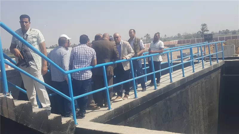 10 آلاف متر مكعب سعة محطة الصرف الرئيسية بالفيوم الجديدة
