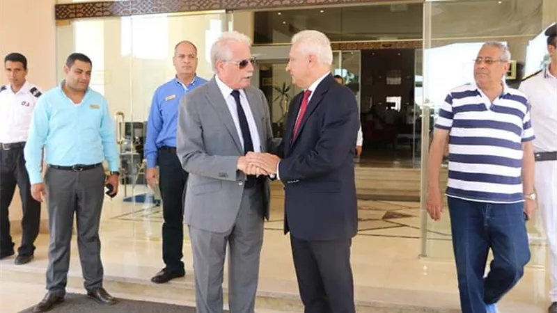 محافظ جنوب سيناء يستقبل سفير دولة بيلا روسيا