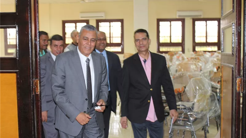 رئيس جامعة جنوب الوادي يشهد حفل استقبال طلاب كلية الهندسة