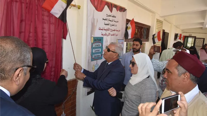الغرابلي يفتتح مدرسة الشهيد رائد محمد نجا