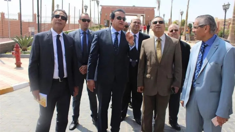 وزير التعليم العالي يفتتح الجامعة التكنولوجية بالقاهرة الجديدة