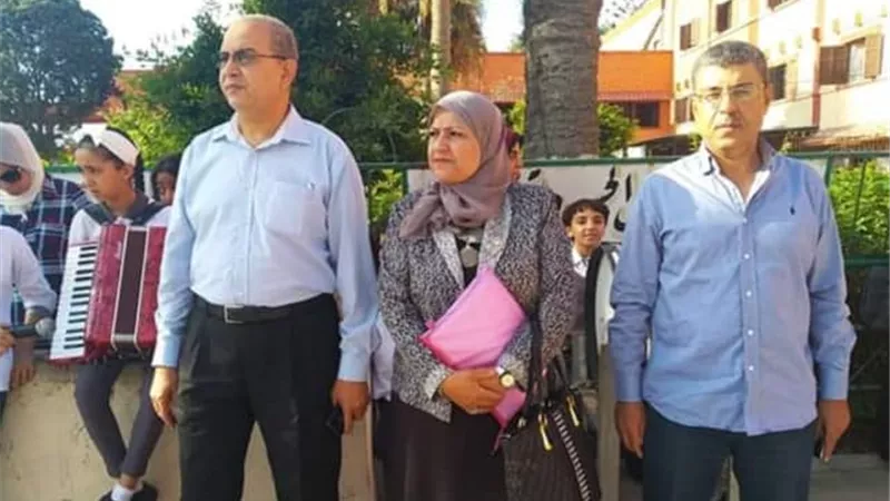 تعليم بورسعيد يتابع إنتظام العملية التعليمية بمدرسة أشتوم