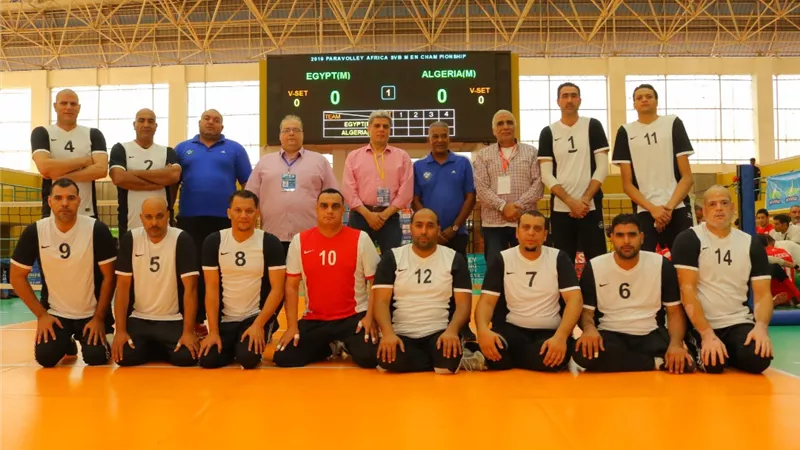 وزير الرياضة يهنئ منتخب الكرة الطائرة جلوس ببطولة أفريقيا