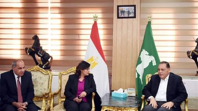 محافظ الشرقية يستقبل نائب وزير الزراعة للثروة الحيوانية والسمكية