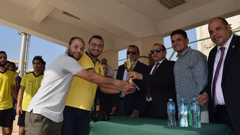حقوق بنى سويف بطل گأس النادي الصيفي