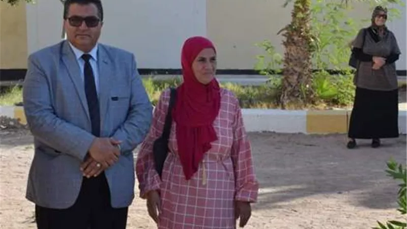 عقل يتابع مدرسة السيدة خديجة الإعدادية بنات بطور سيناء
