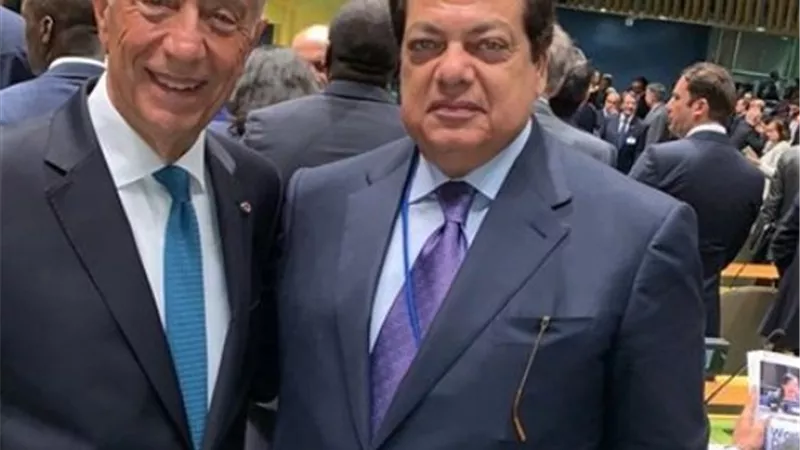 الرئيس البرتغالي وأبو العينين يبحثان في نيويورك ضخ استثمارات جديدة لمصر