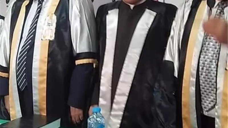 الشيخ خالد عبد السلام المدير بالاوقاف يحصل على الدكتوراه فى بيع الوفاء