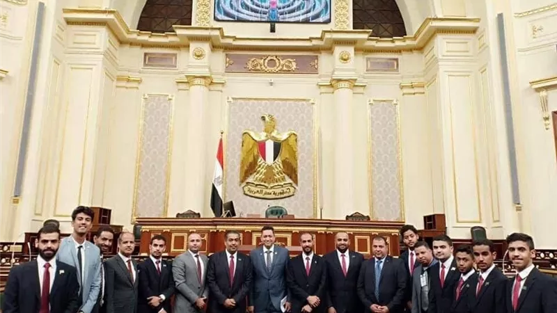 وفد شبابى سعودي يزور مجلس النواب المصري
