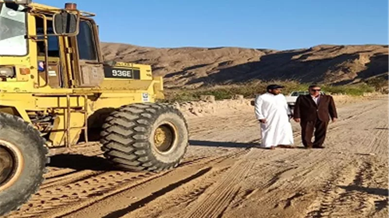 عبد العظيم يتفقد أعمال تجميل وازدواج طريق حمام موسى