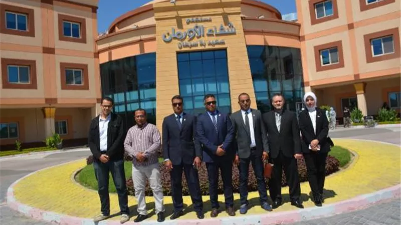 الأقصر.. قيادات تحيا مصر يزورون مستشفى شفاء الأورمان للسرطان بطيبة