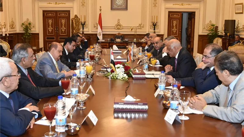 عبد العال يستقبل سلطان البركاني رئيس مجلس النواب اليمني