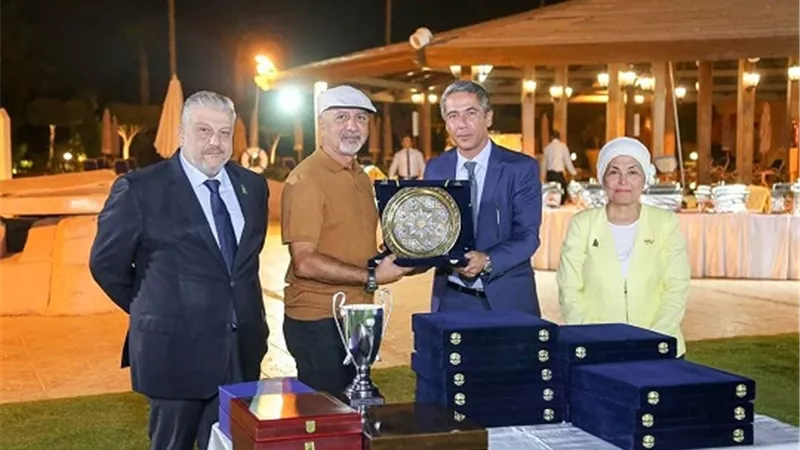 إتحاد الجولف يكرم الاشقاء...شريف ابو الخير شخصية العام عربيا