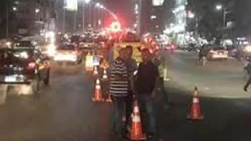 غلق دوران شارع البطل أحمد عبد العزيز مع جامعة الدول.. السبت