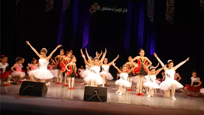 فصول البيانو والباليه يشاركون حفل مركز تنمية المواهب بأوبرا دمنهور
