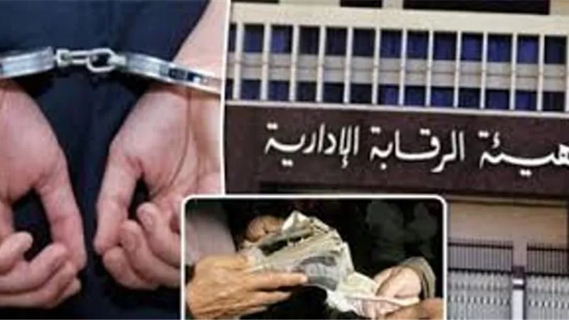 سقوط مهندس وعامل لتقاضيهم رشوة من صاحب مطعم بحى المعصرة