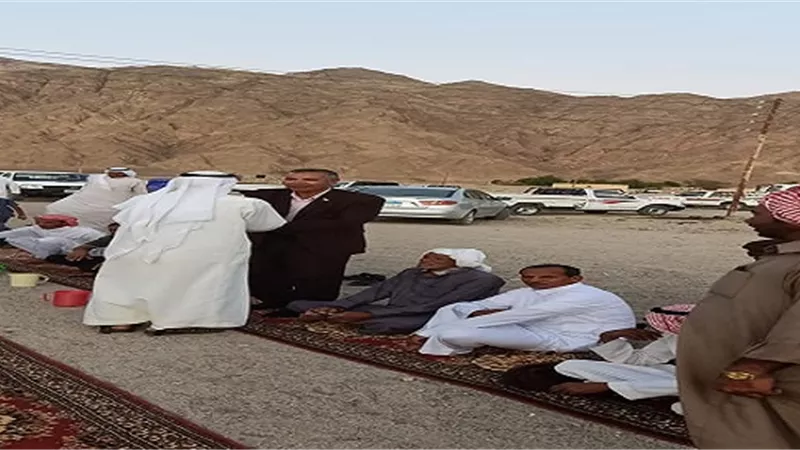 عبد العظيم يشارك فى حفل زفاف أحد أبناء تجمع وادى ميعر