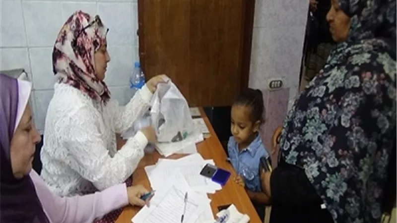 قافلة طبية مجانية من وزراة الداخلية بالمنصورة