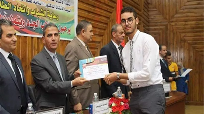 علوم كفر الشيخ تحتفل باستقبال الطلاب الجدد وتكريم أوائل الخريجين