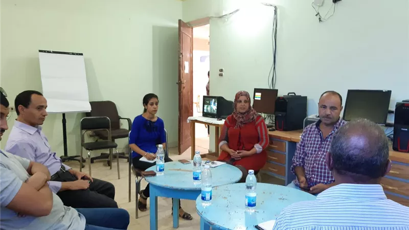 تقييم الاحتياجات المالية من مركز تحديث الصناعة لجمعية تحفيظ القرآن الكريم بجحدم