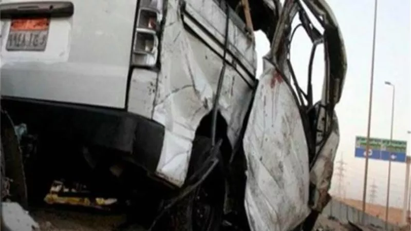 مصرع وإصابة 9 في حادث انقلاب سيارة بالبحيرة