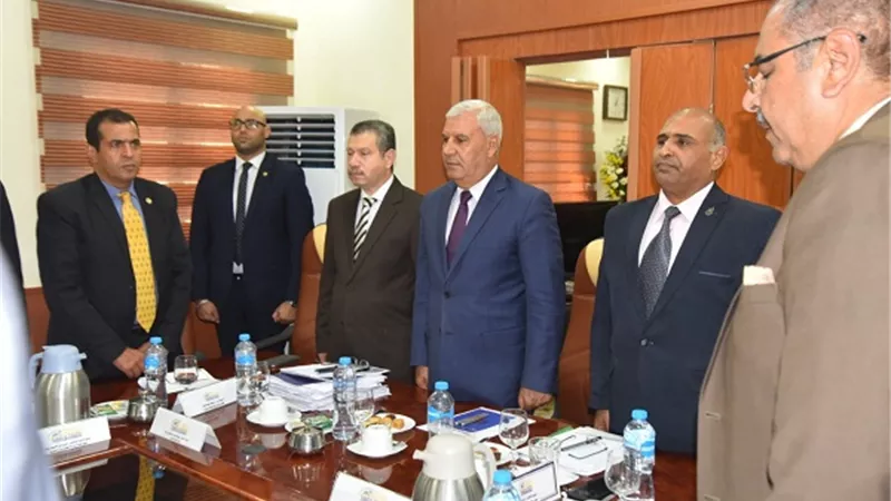 محافظ مطروح خلال مجلس الجامعة يشدد على اهمية نشر الوعى الوطنى بين الطلاب