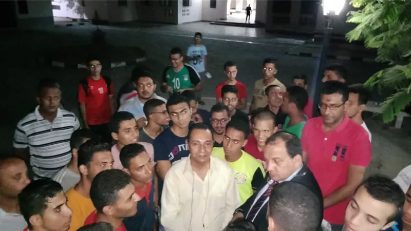 رئيس جامعة بني سويف يفاجئ مدينتي الطلبة والطالبات بشرق النيل