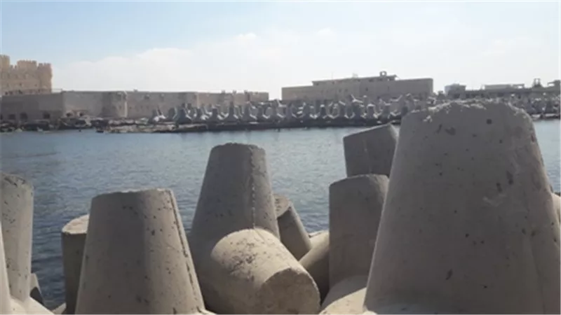ممشى سياحى ومعرض مائى مفتوح لمشاهدة الآثار الغارقة بقلعة قيتباى