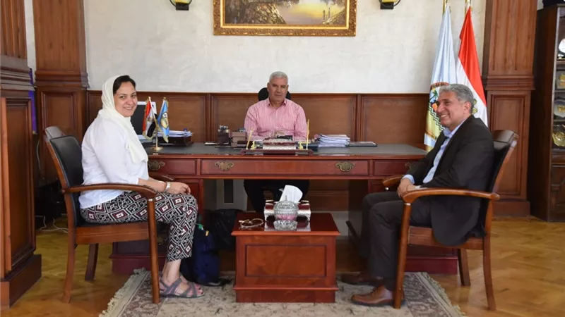 وفد الجهاز القومي للتنسيق الحضاري يزور مطروح