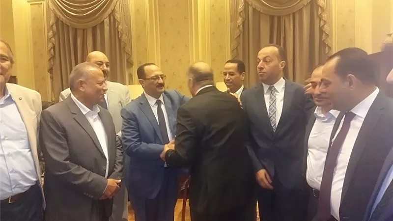 المنايفة يهنئون هشام عبد الواحد برئاسة