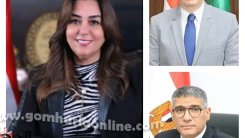 وزيرة التنمية المحلية تتابع مع محافظي المنوفية والجيزة حادث اليوم