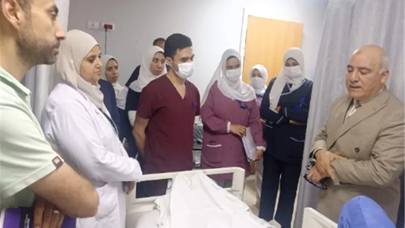 وكيل وزارةالصحة بالقليوبية يتفقد مستشفى أبو المنجا وبهتيم المركزي