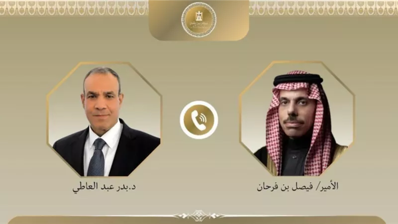 وزير الخارجية يبحث مع نظيره السعودي مستجدات الأوضاع في المنطقة