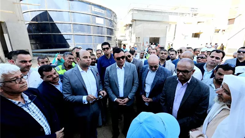 وزير الإسكان يوجه بسرعة إنهاء محطة مياه الفقاعي بني سويف