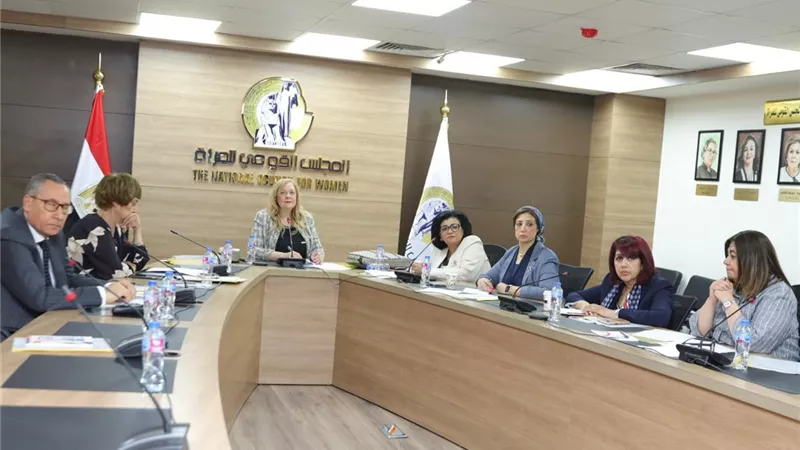 العلاقات الخارجية بالقومي للمرأة تبحث تنفيذ فعالية دولية عن منهاج عمل بكين