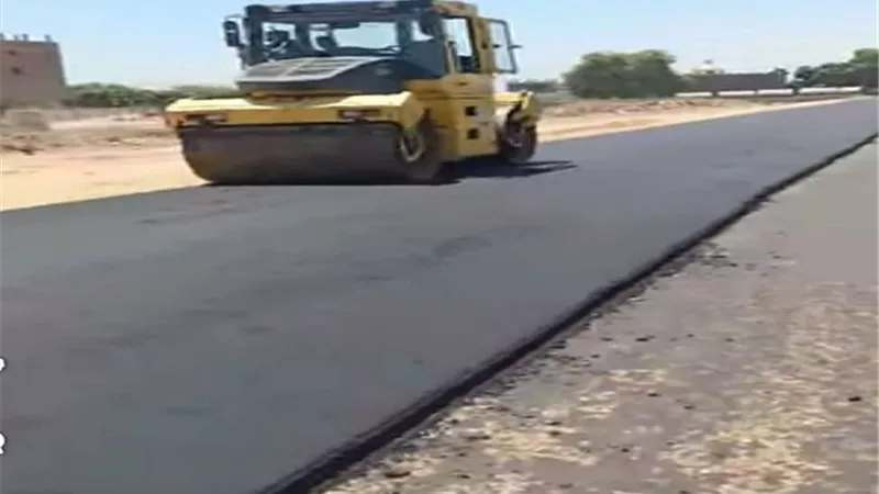محافظ أسيوط: استمرار أعمال رصف طريق 