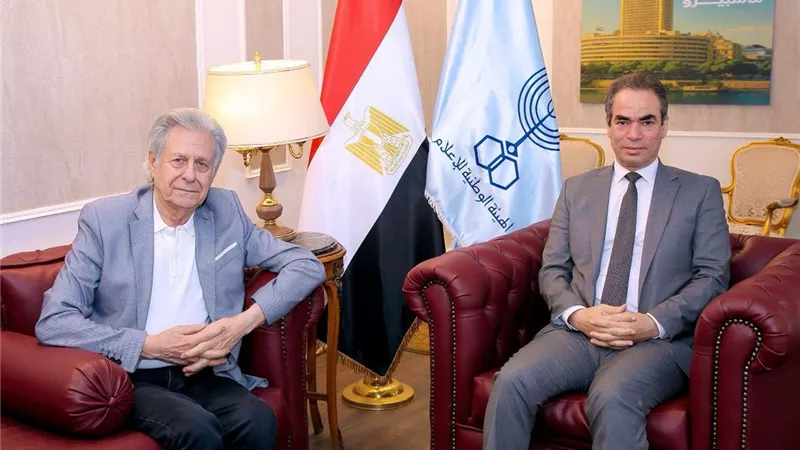 المسلماني يلتقي المايسترو سليم سحاب ويعلن رعاية مشروع اكتشاف المواهب