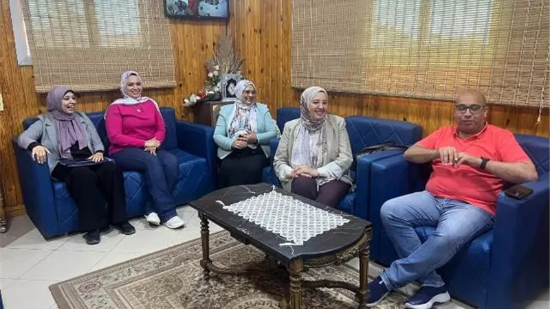 وكيل الصحة بدمياط يستقبل عميد كلية الطب لبحث التعاون