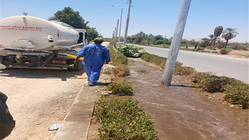 تنفيذ حملات نظافة وتجميل مكثفة بقرى مركز الطود جنوب الأقصر