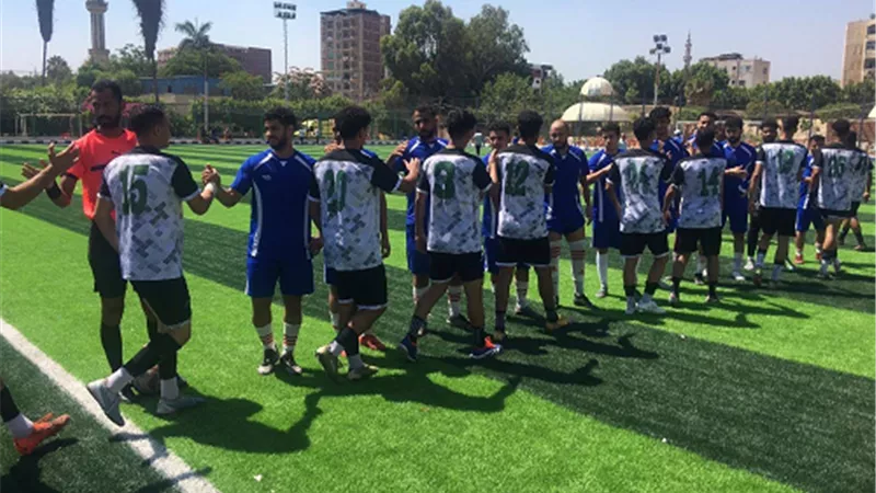 فى دورى الشباب للقدم بالغربية فوزقسطاومحلة مرحوم وبلقينا وتطاى